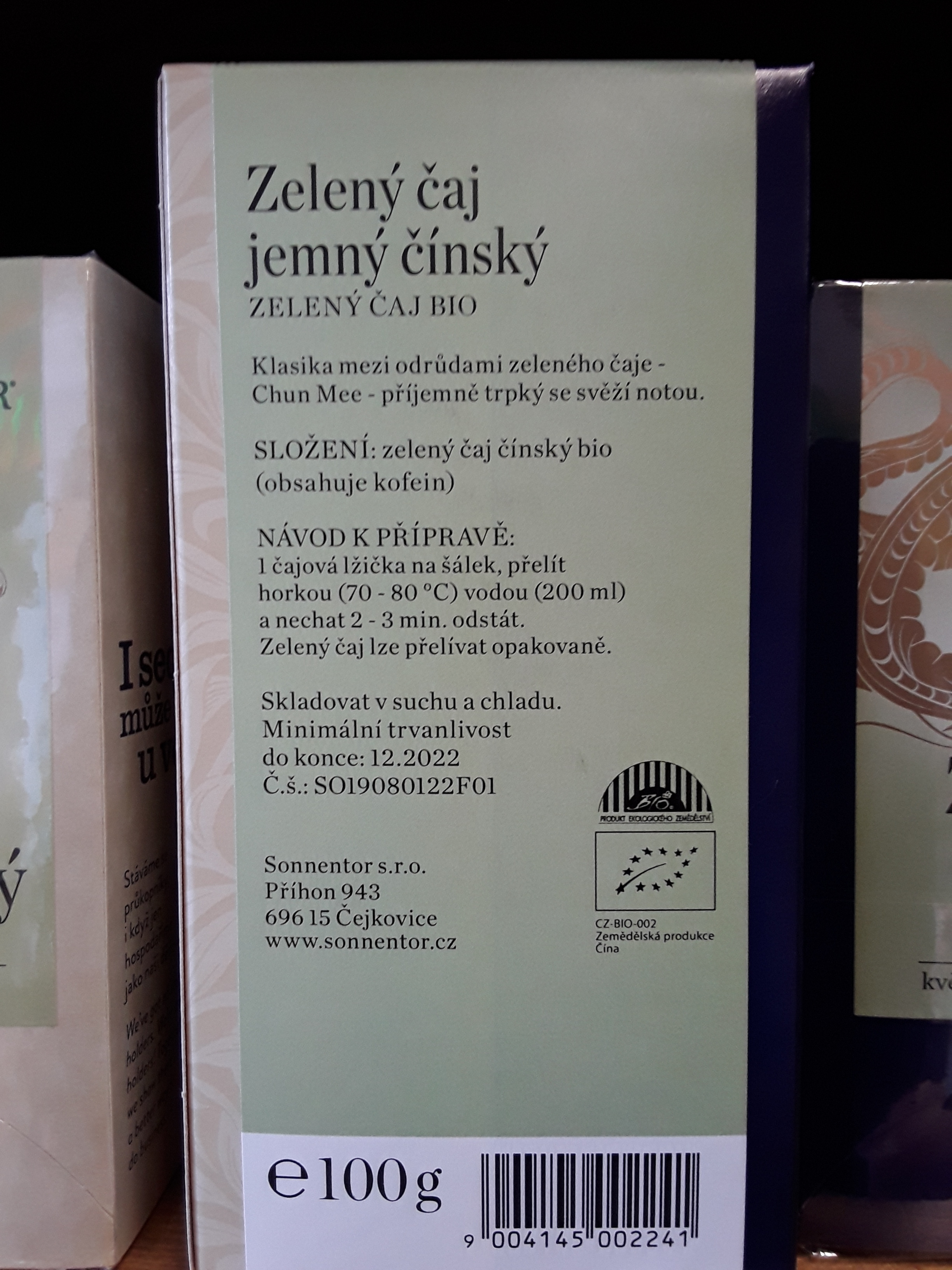 Zelený čaj čínský