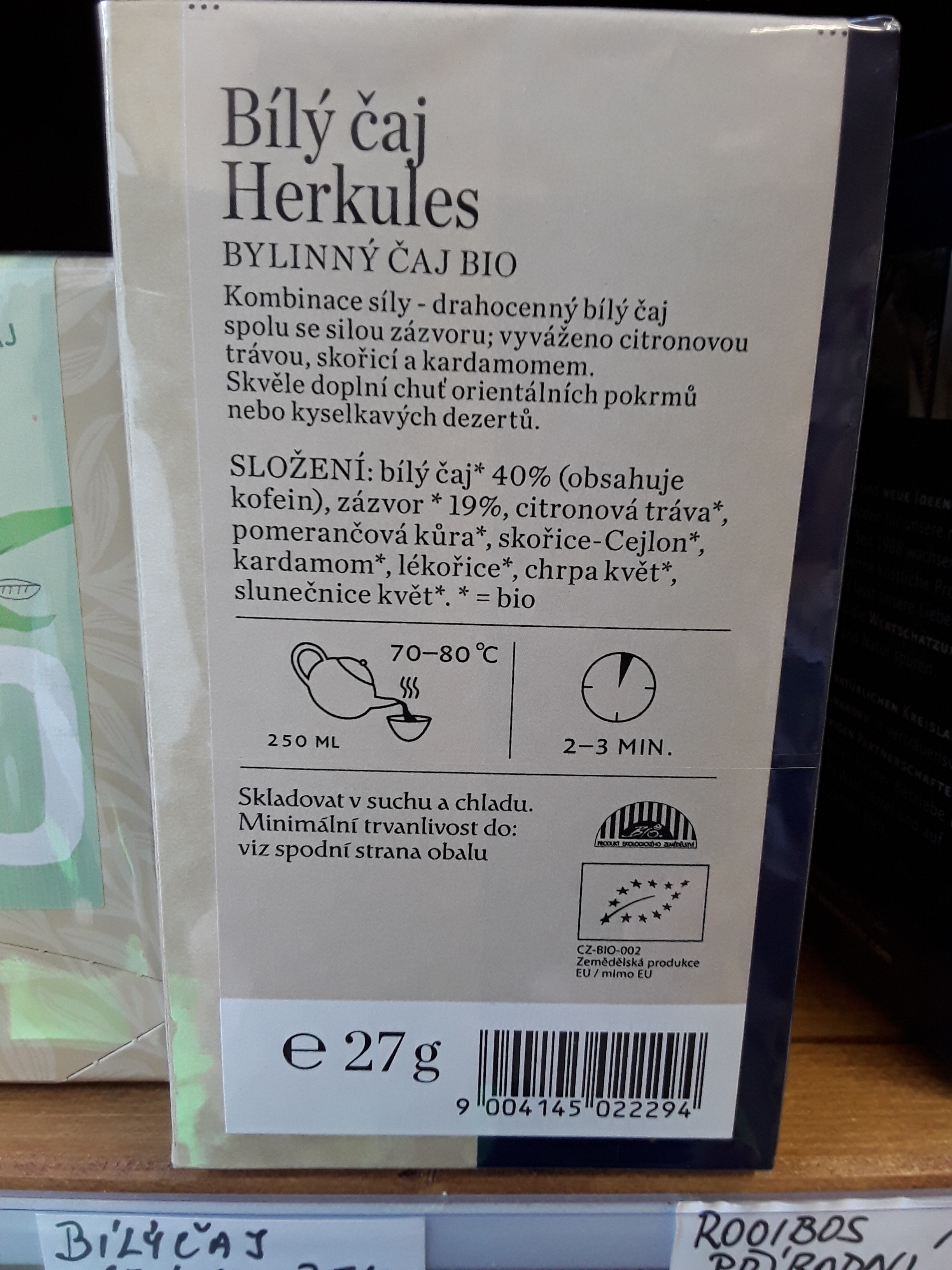 Čaj bílý Herkules