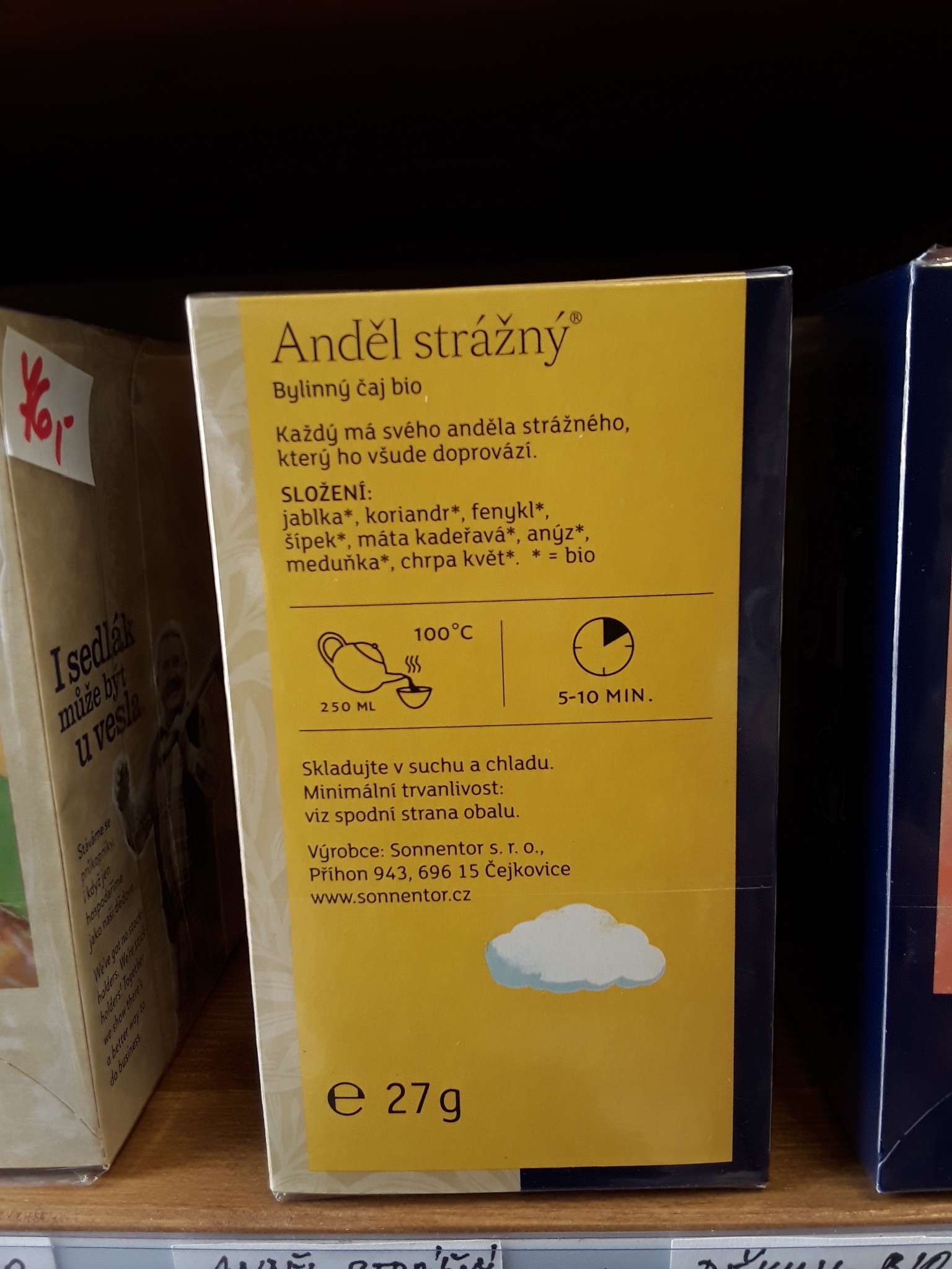 Čaj Anděl strážný
