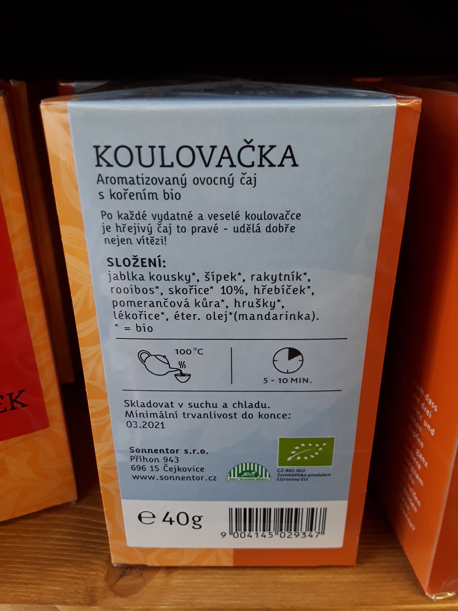 Čaj koulovačka