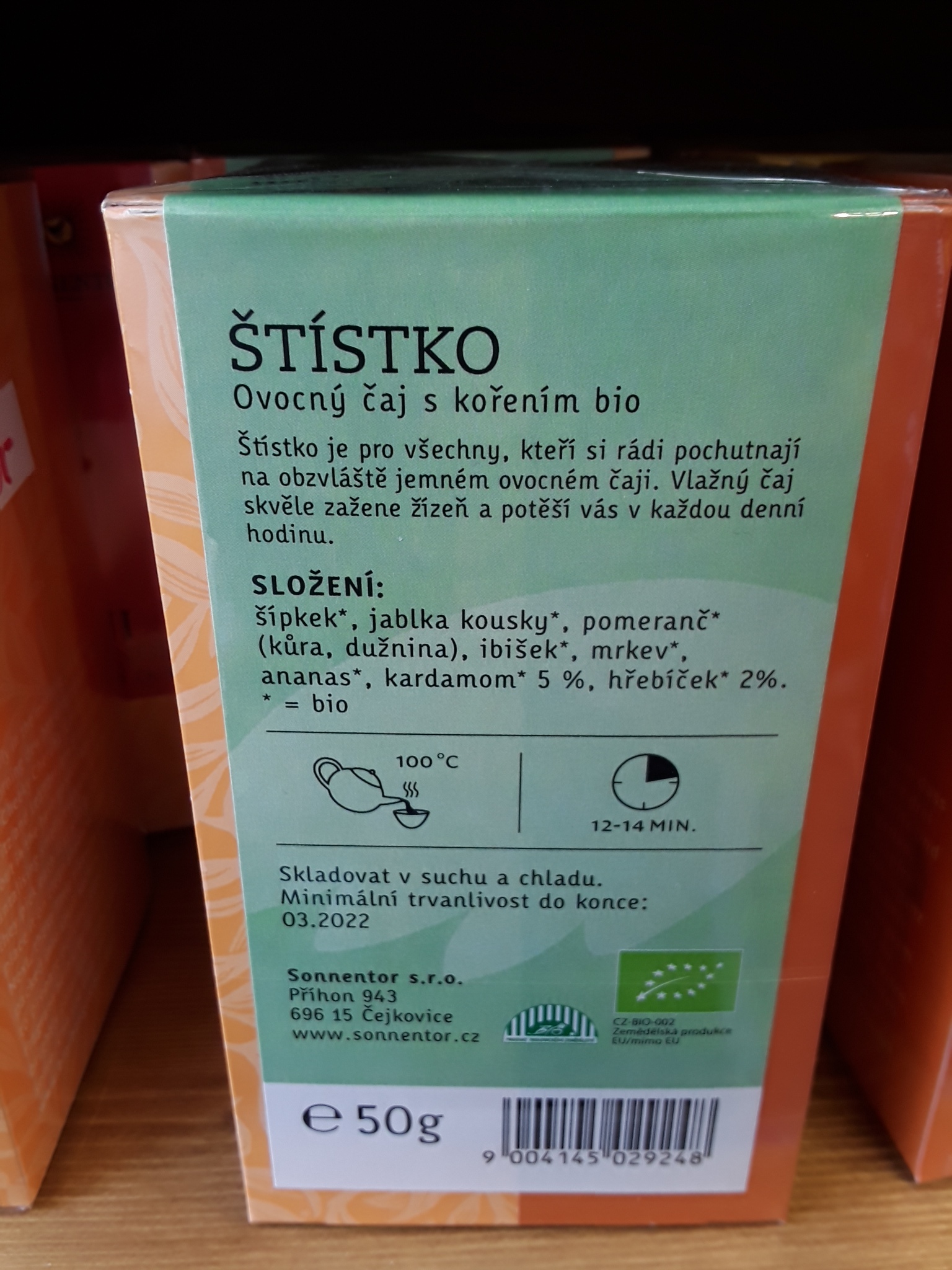 Čaj Raráškův štístko