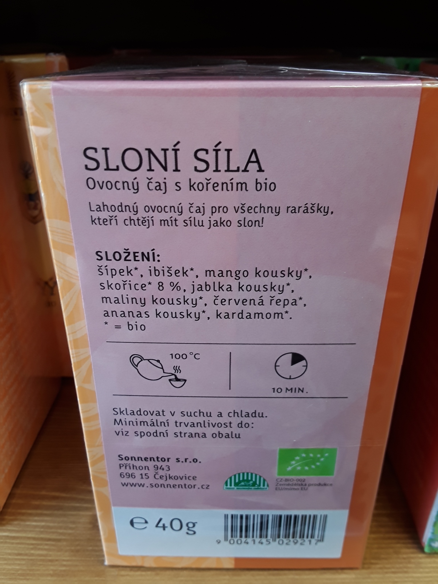 Čaj Rarášci Sloní síla