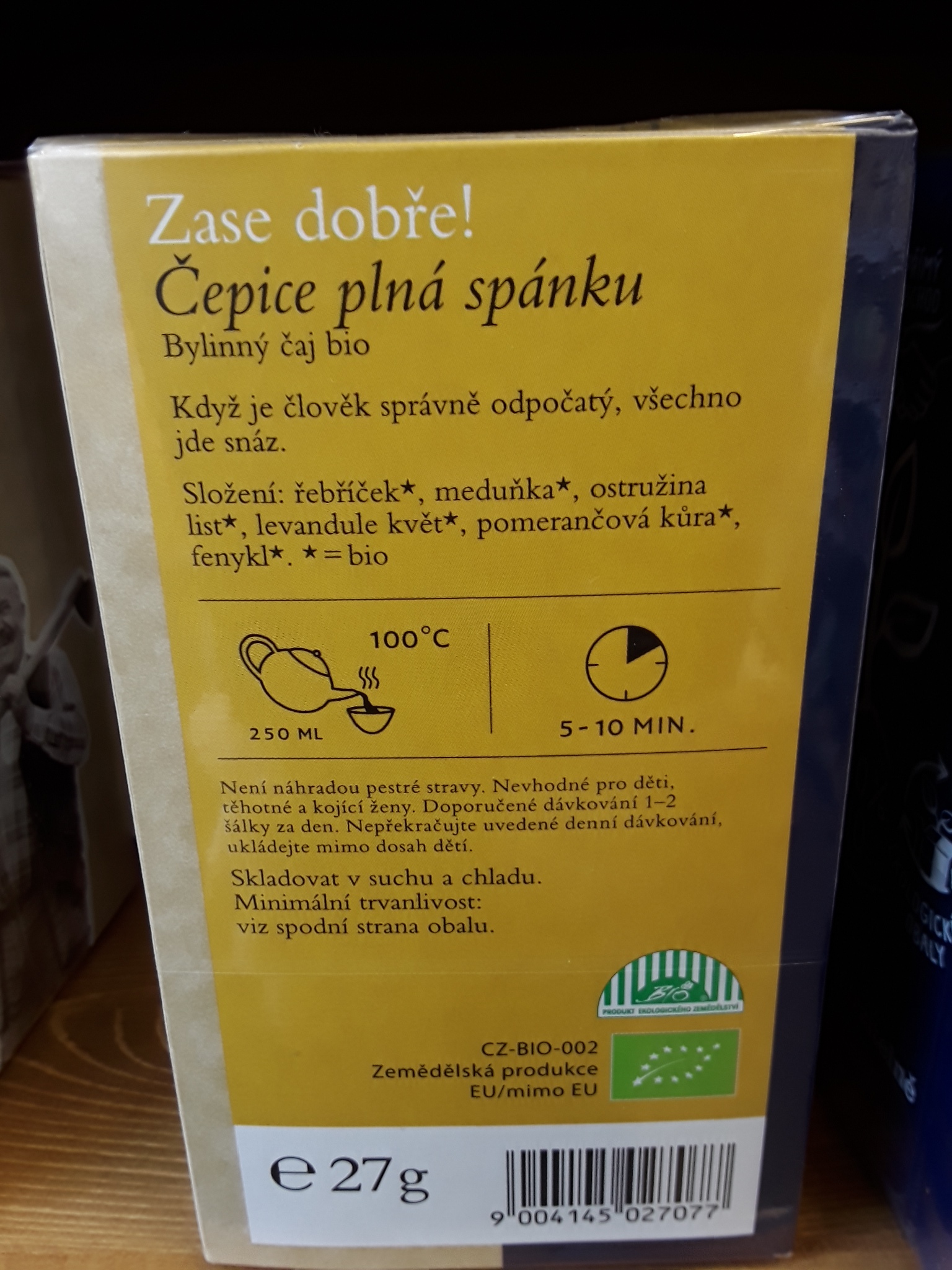 Zase dobře! Čepice plná spánku