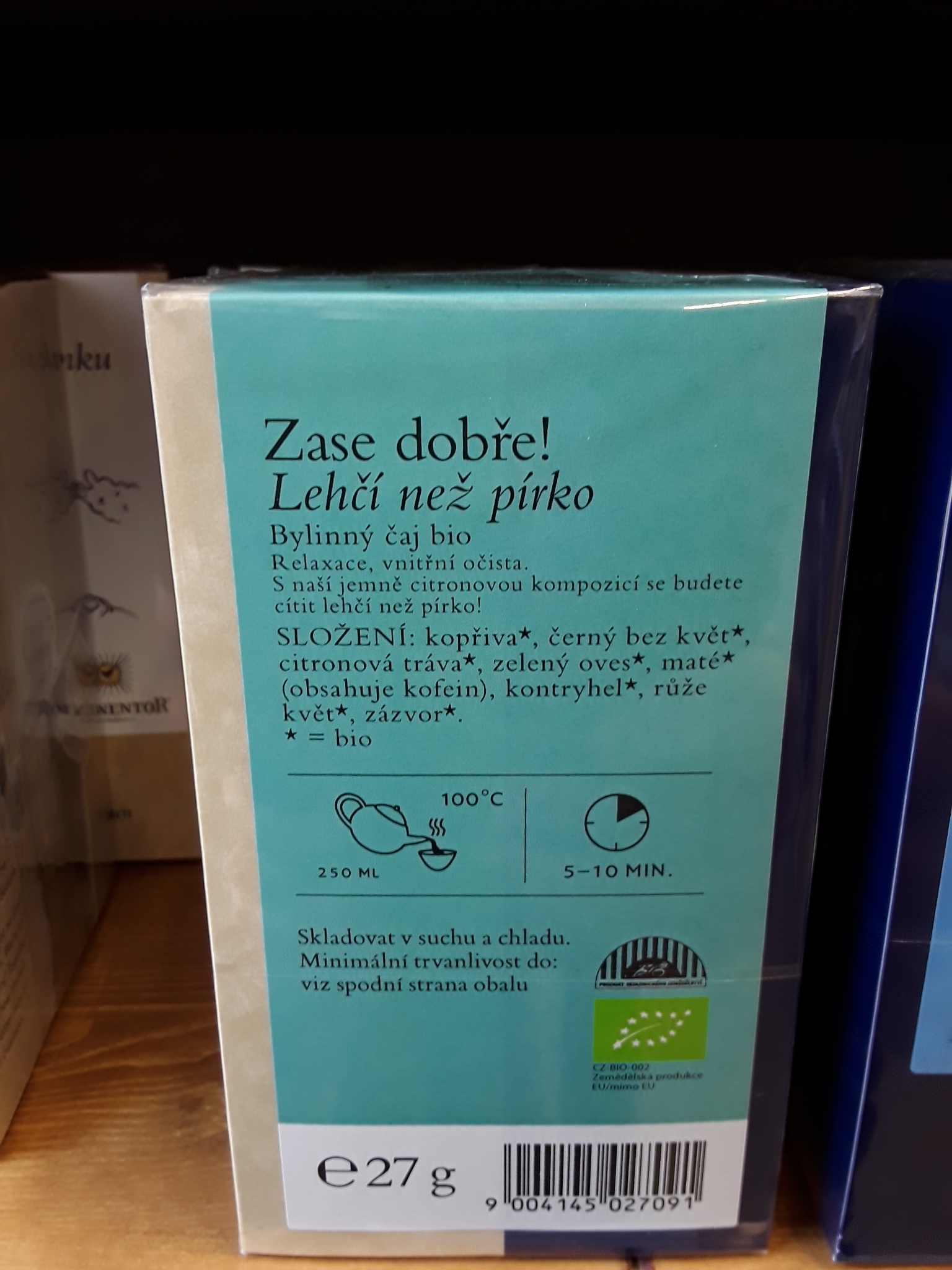 Zase dobře! Lehčí než pírko