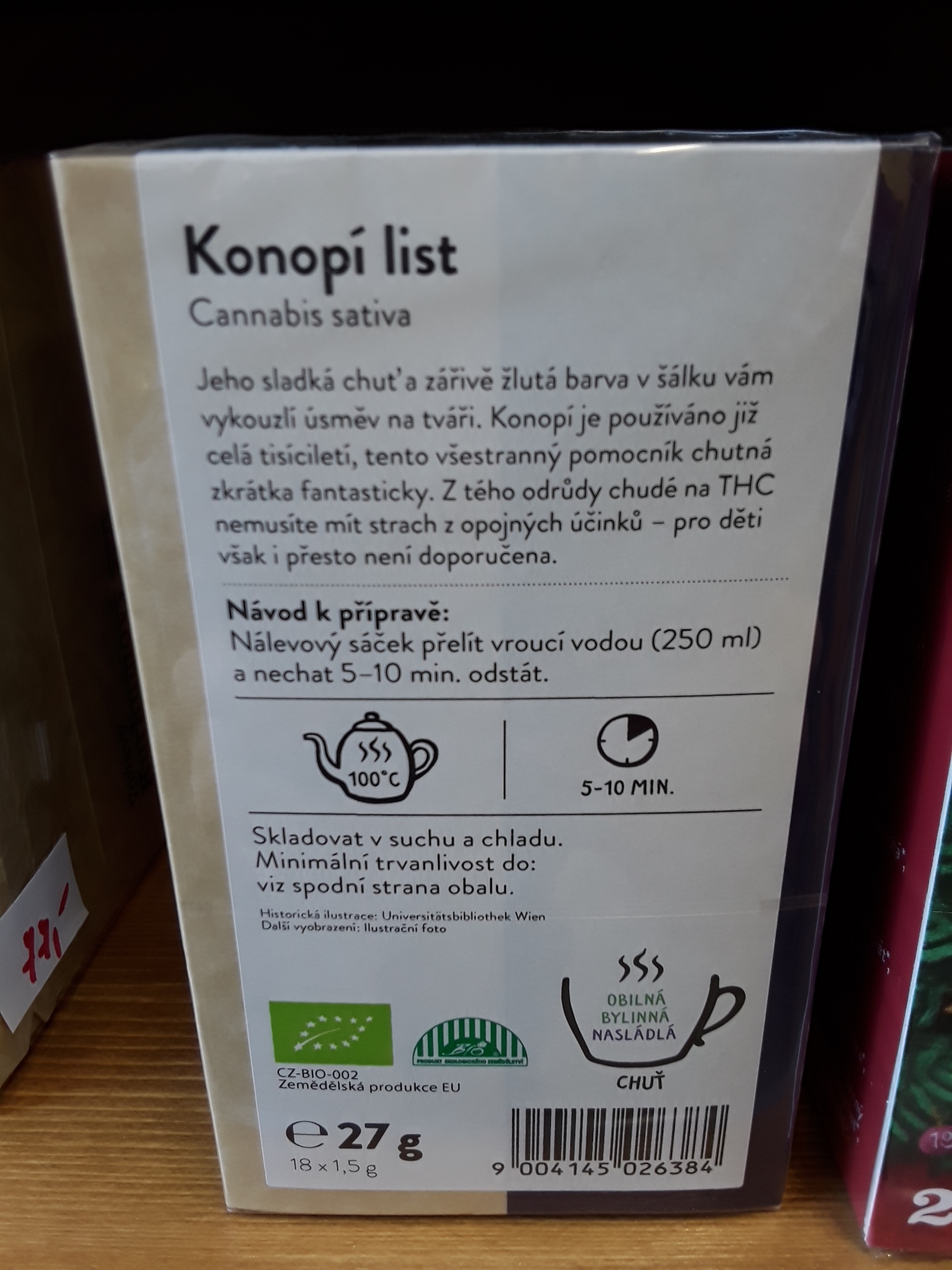 Konopný list