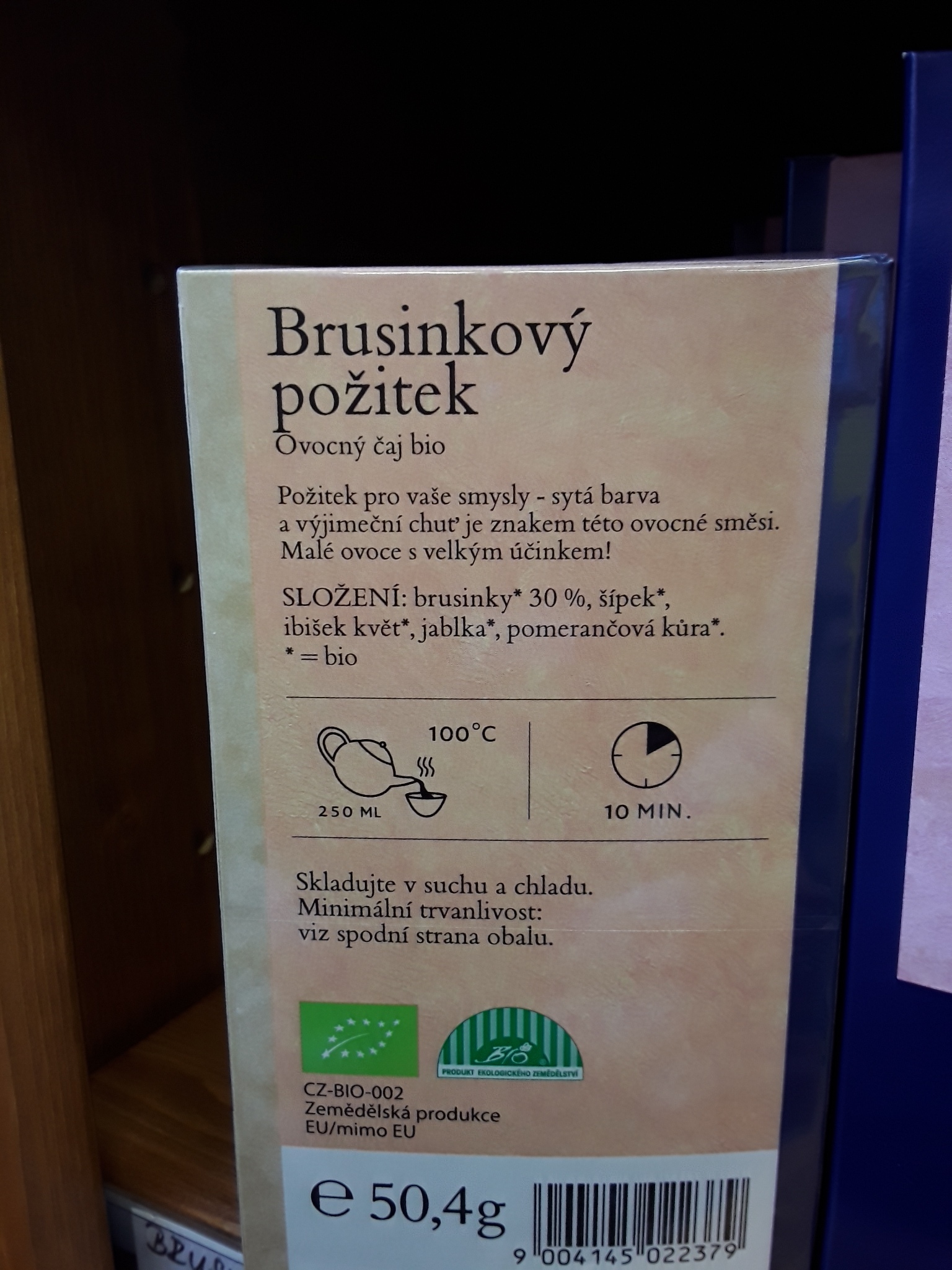 Čaj Brusinkový požitek