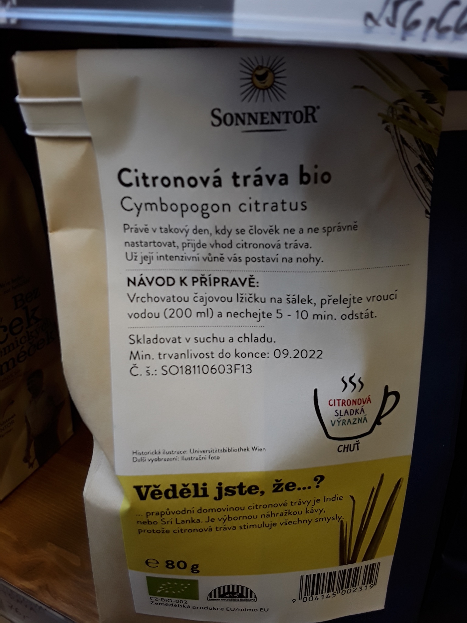 Citronová tráva