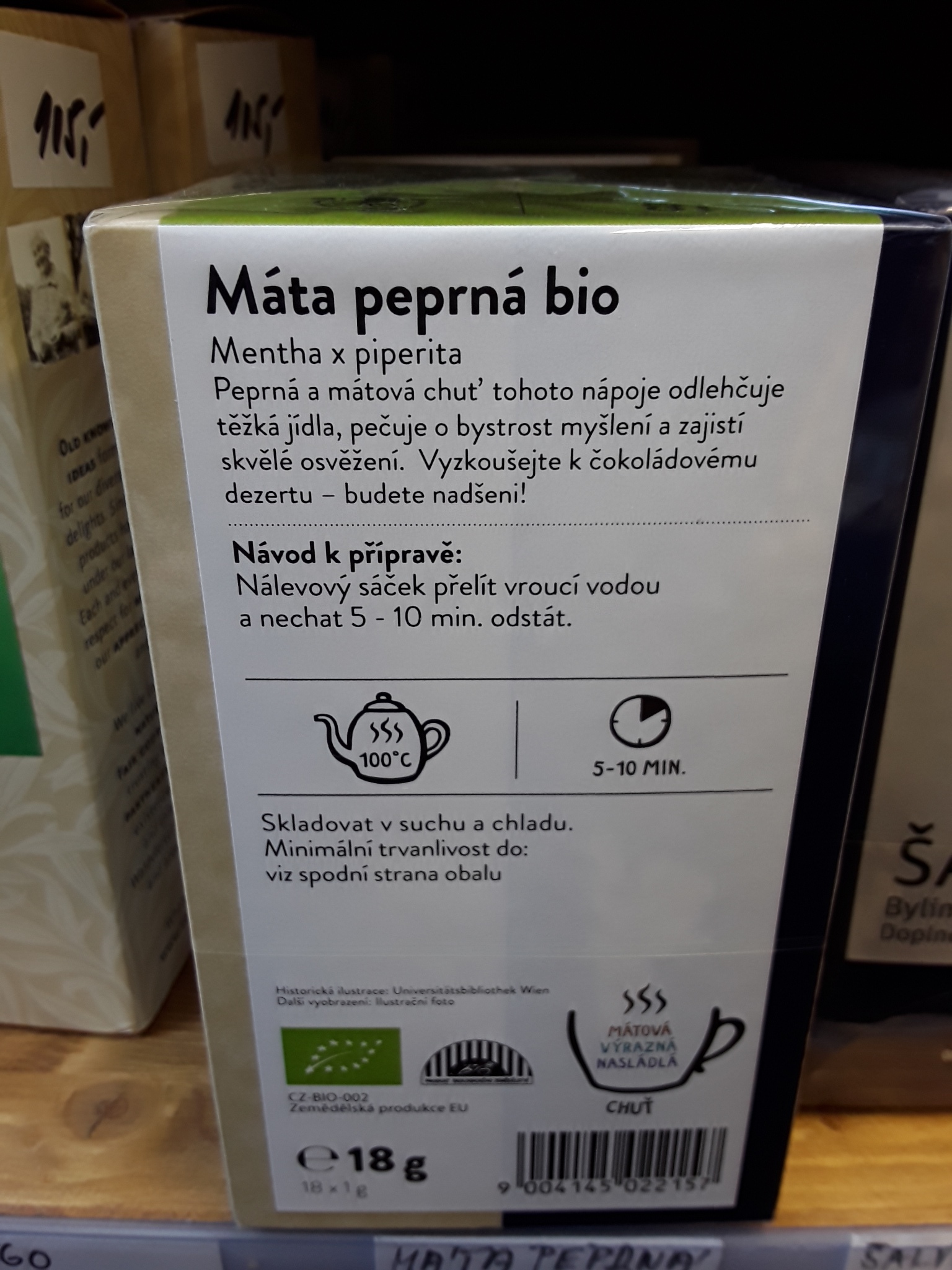 Čaj máta