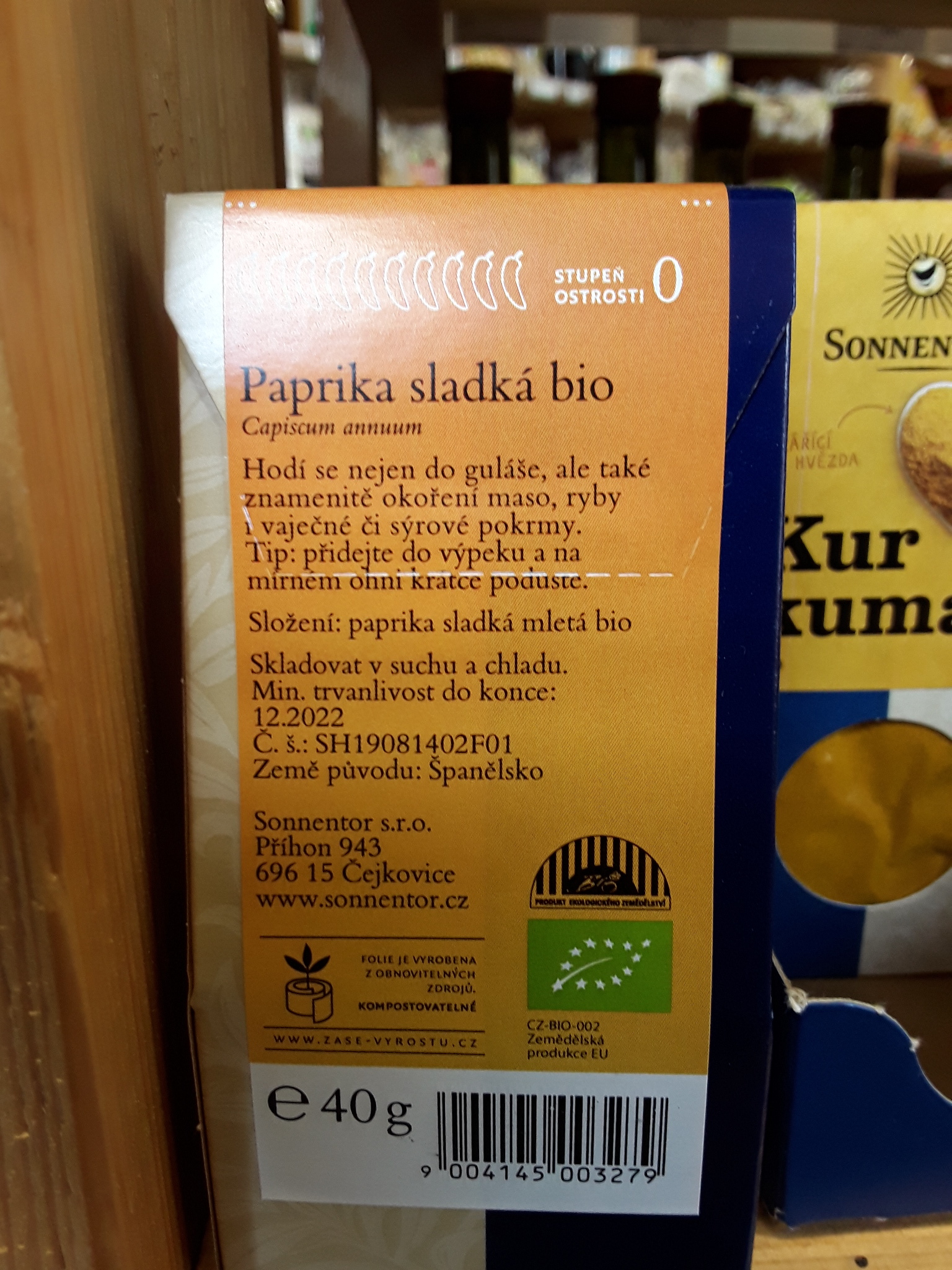 Paprika sladká