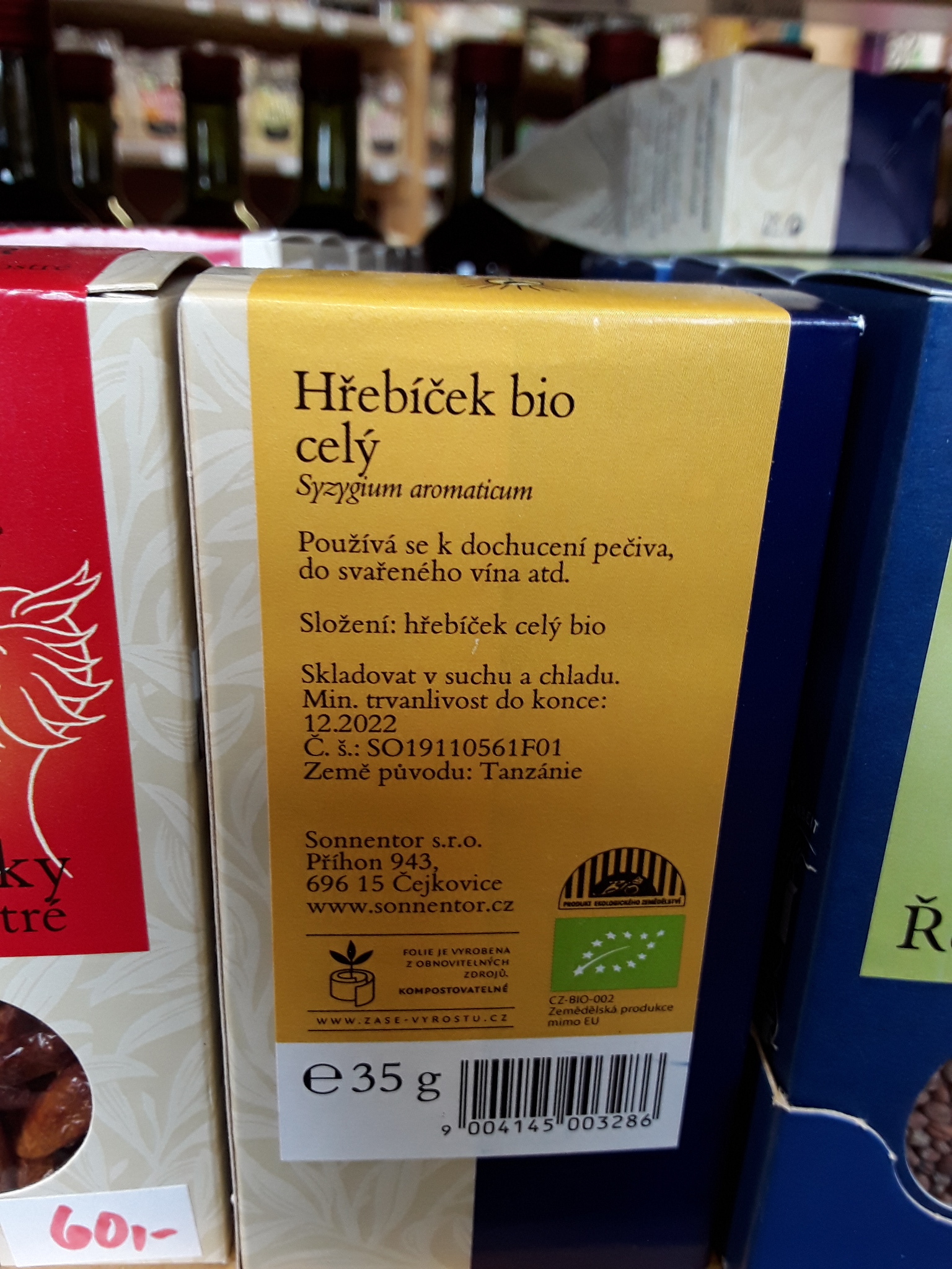 Hřebíček mletý