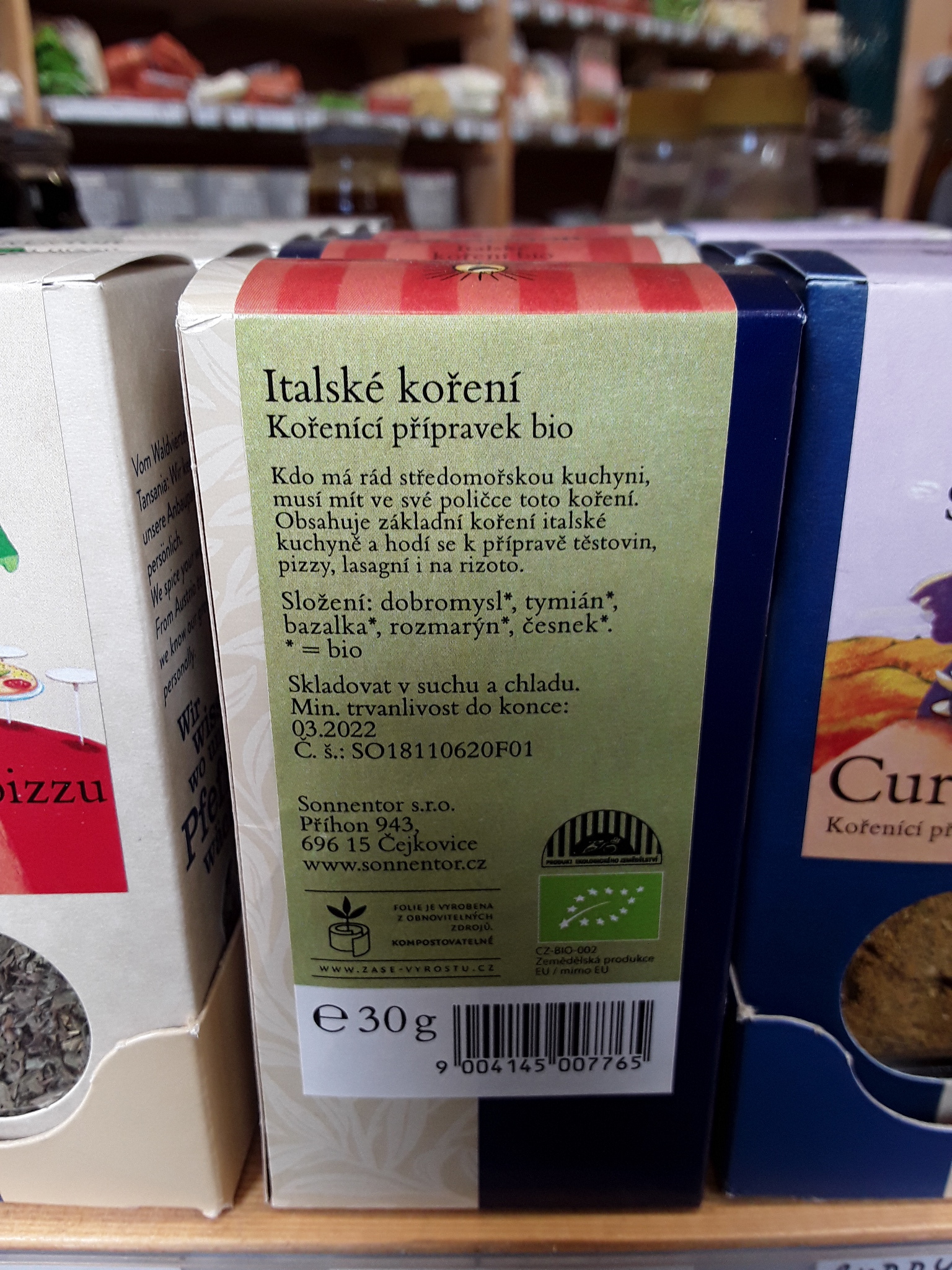 Italské koření
