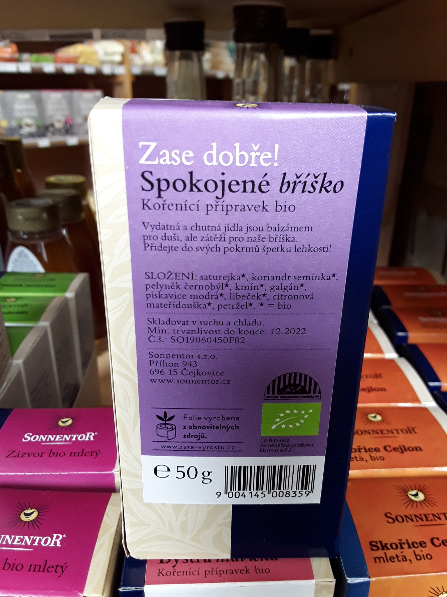 Spokojené bříško
