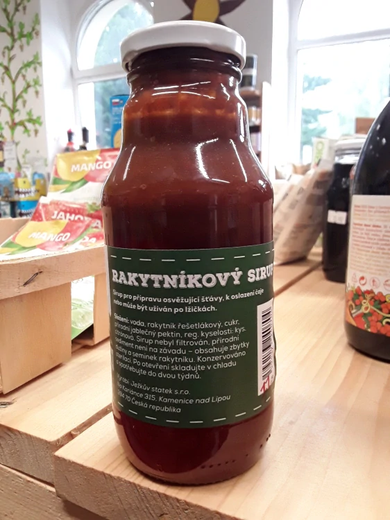 Rakytníkový sirup
