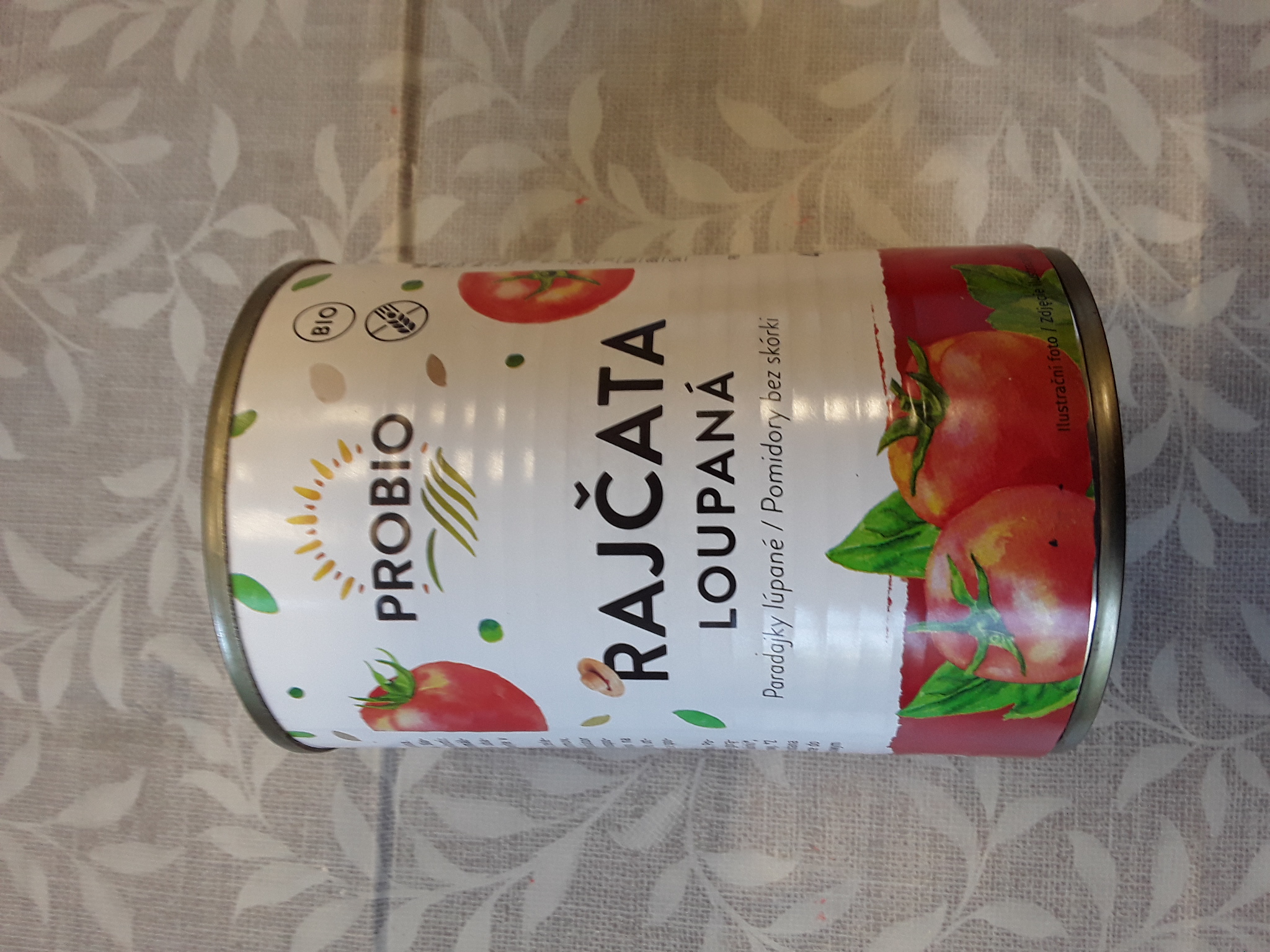 Bio rajčata loupaná