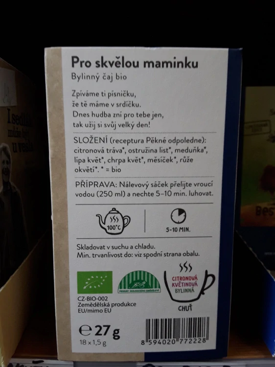 Čaj Pro skvělou maminku