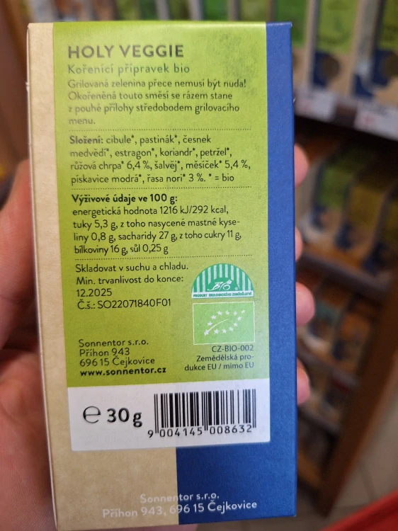 Grilovací koření Holy Veggie