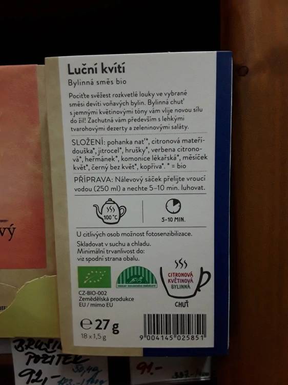 Čaj Luční kvítí