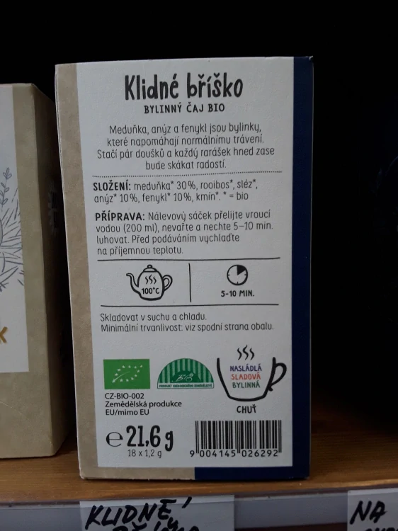 Klidné bříško