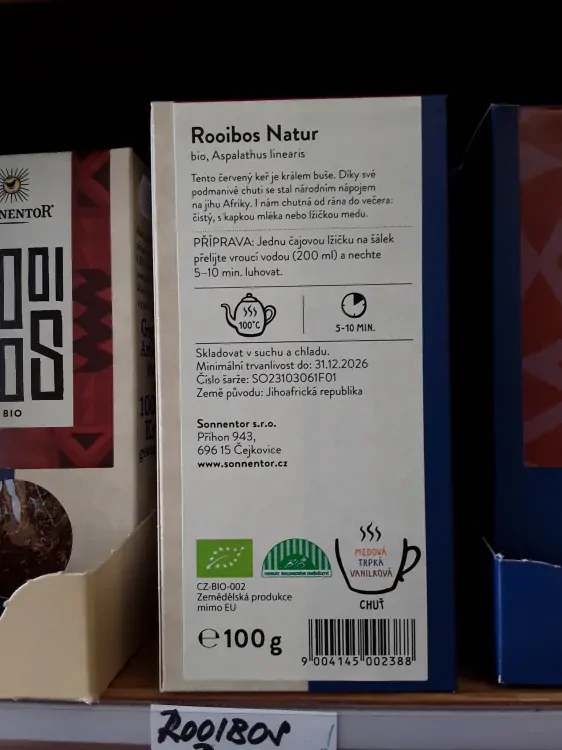 Rooibos BIO sypaný 