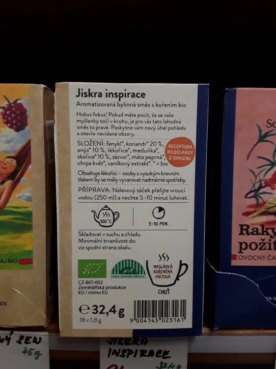 Jiskra inspirace