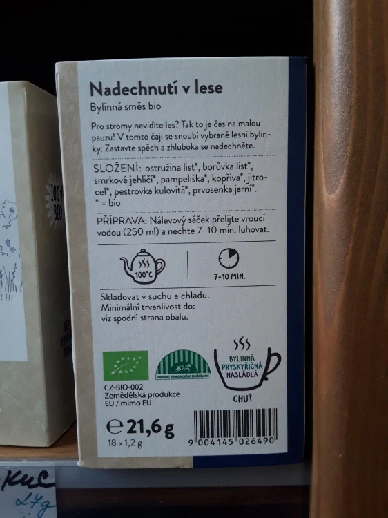 Nadechnutí v lese 