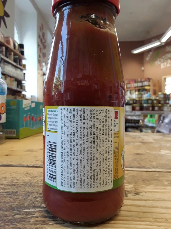 Bio Passata drcená rajčata
