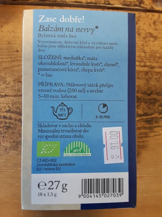 Zase dobře! balzám na nervy