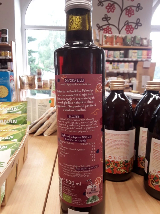 Divoká Lilli sirup bio