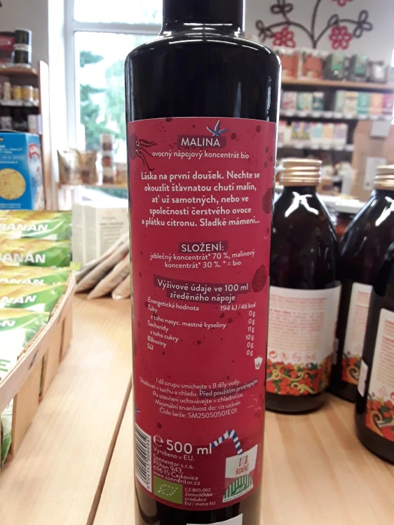Malina sirup bio