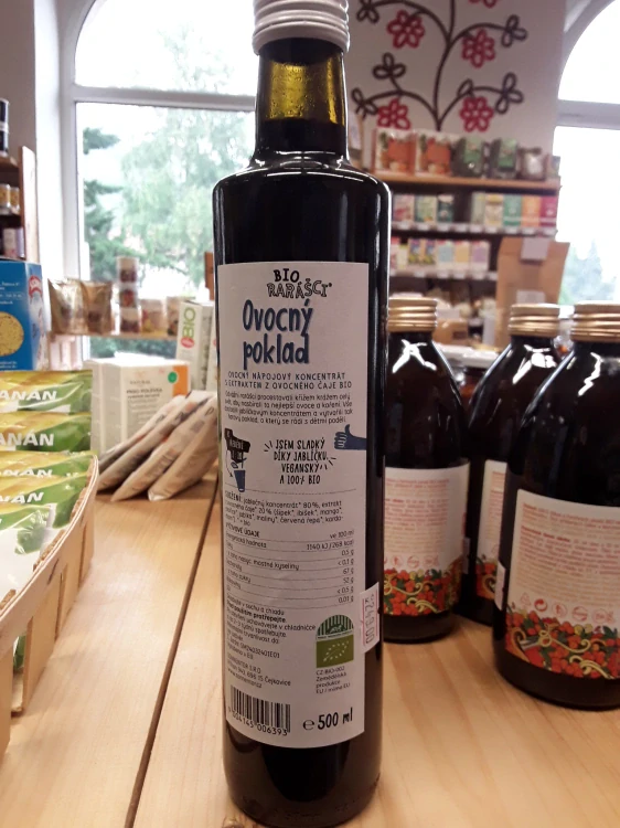 Bio rarášci ovocný poklad sirup bio