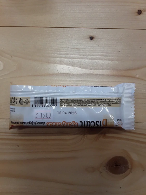 Biscuit cizrna/jogurt