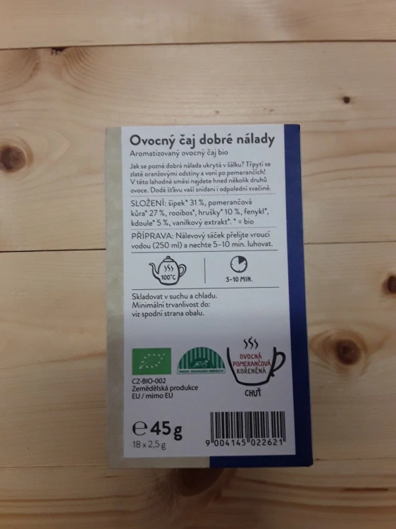 Ovocný čaj dobré nálady