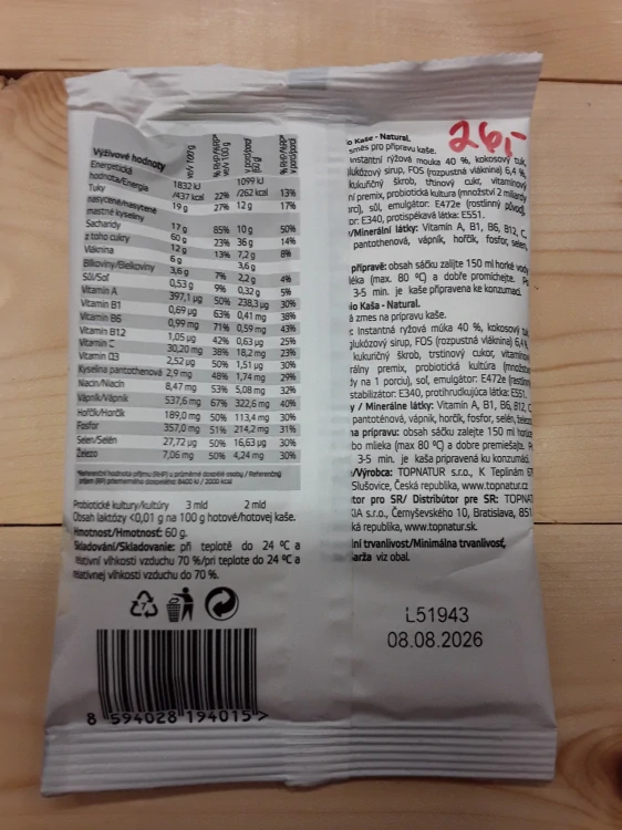 Probio kaše natural