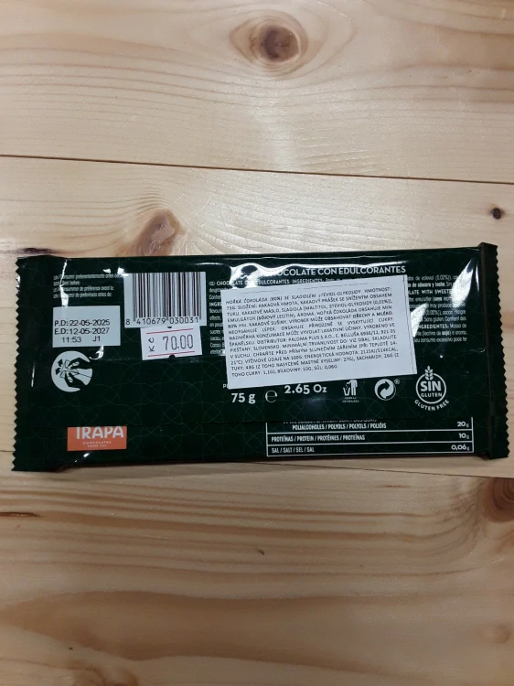 Stevia hořká čokoláda