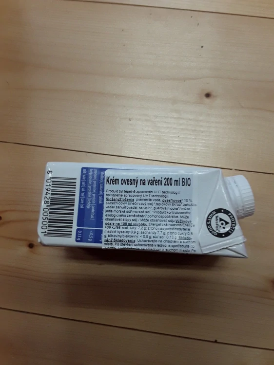 Krém ovesný na vaření BIO 