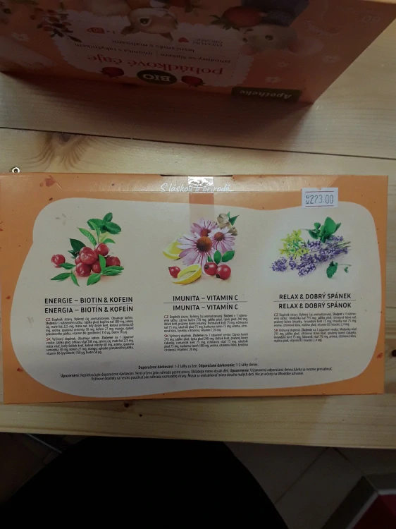 Čaje s vitamíny 
