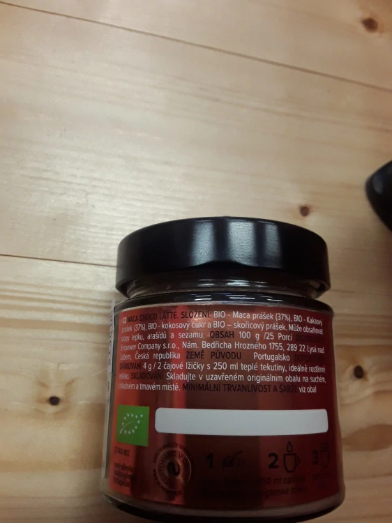 Maca choco latté bio