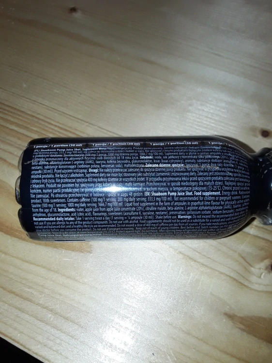 Doplňek stravy shaaboom pump