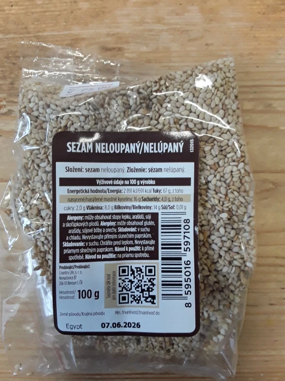 Sezam neloupaný
