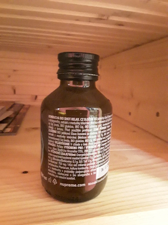 Kombucha bio shot relax