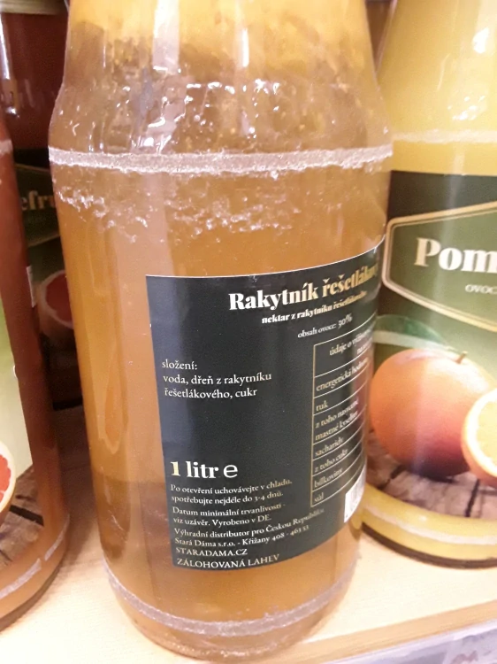 Nehtar z rakytníku 