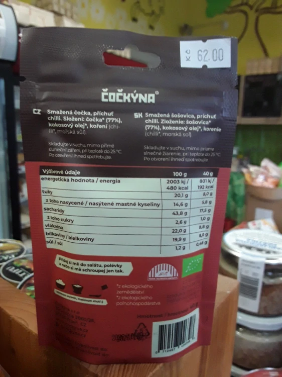 Čočkýna smažená čočka chilli
