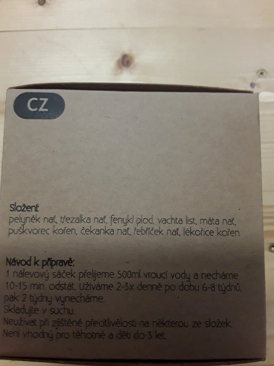 Žaludeční bylinný čaj