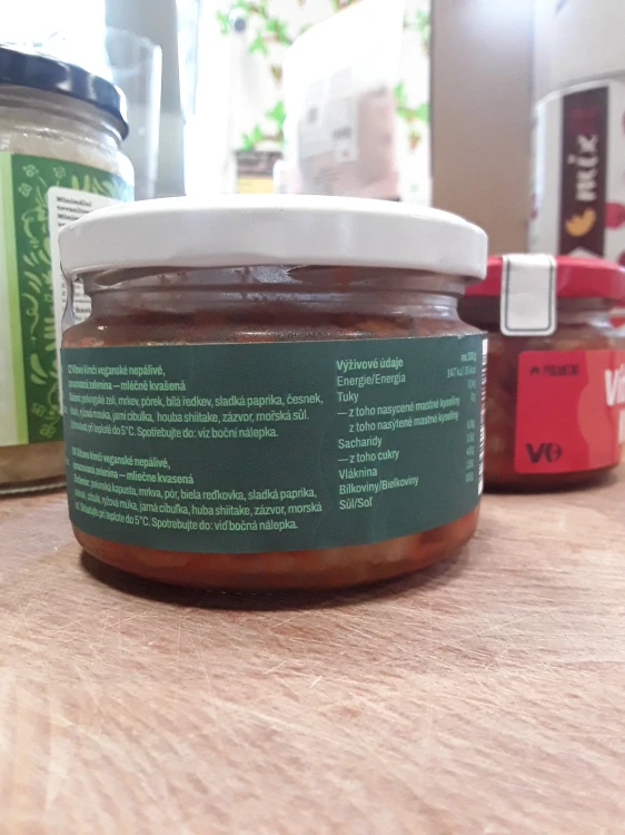 Vítovo kimchi veganské  nepálivé