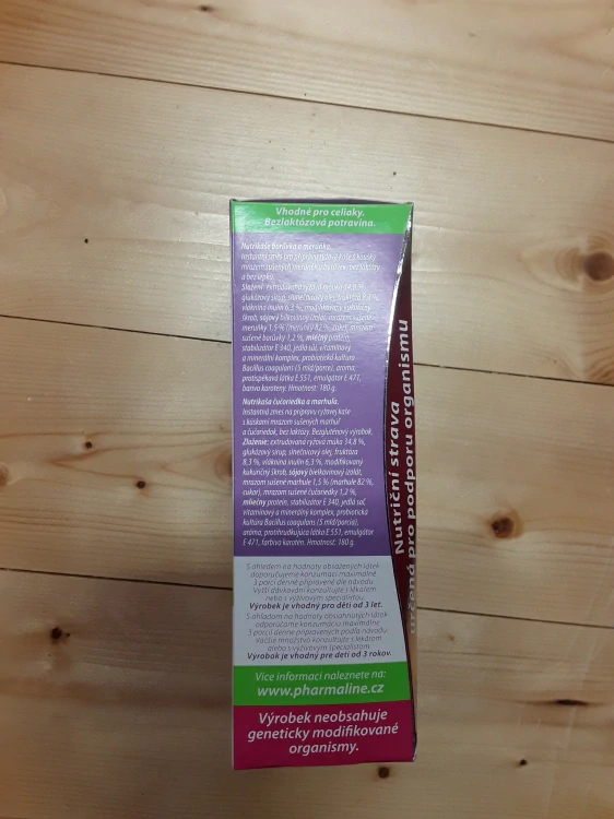 Nutrikaše probiotic - borůvka a meruňka