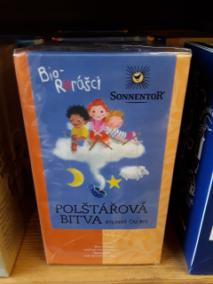 Čaj polštářová bitva