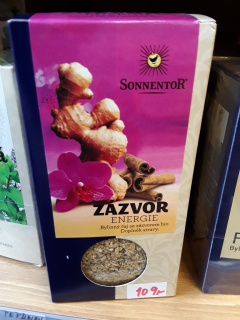 Zázvor energie