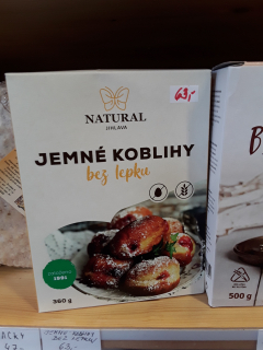 Jemné koblihy bez lepku