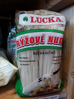 Rýžové nudle bezvaječné