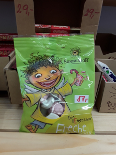 Raráškovo gumové ovoce s jogurtem